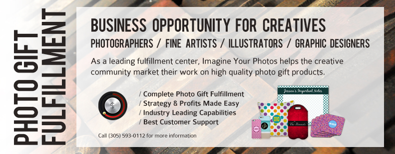 Imagine Your Photos offers fulfillment services to photo gifting companies.